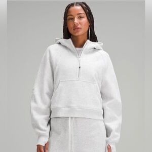 Lululemon oversized half-zip scuba hoodie